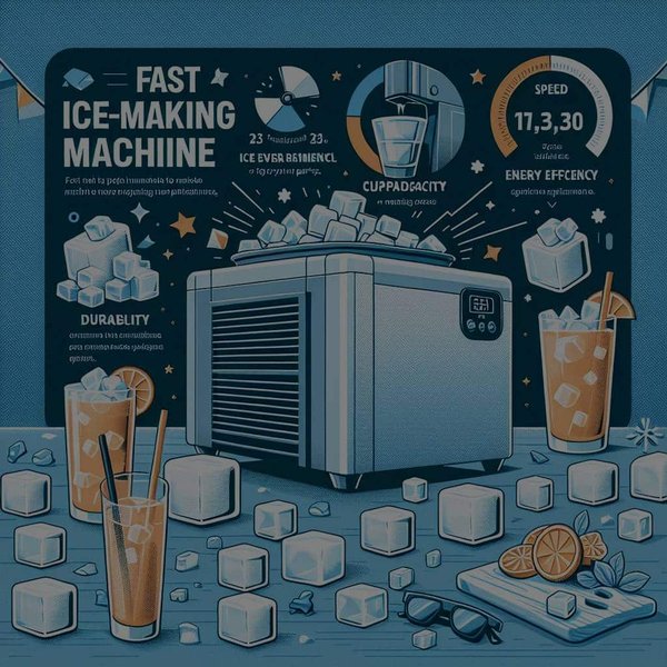 Quels sont les critères pour choisir une machine à glaçons rapide pour vos soirées ?